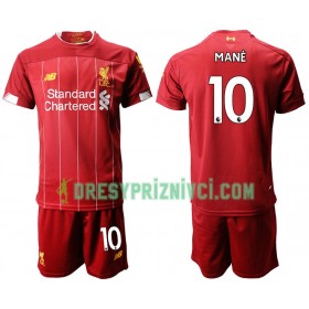 Fotbalový Komplet Liverpool MANE 10 Dětské Domácí 2019-2020 Krátký Rukáv (+ trenýrky)